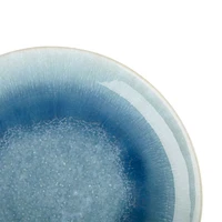 Caspian Blue Reactive Glaze Dinner Plate