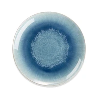 Caspian Blue Reactive Glaze Dinner Plate