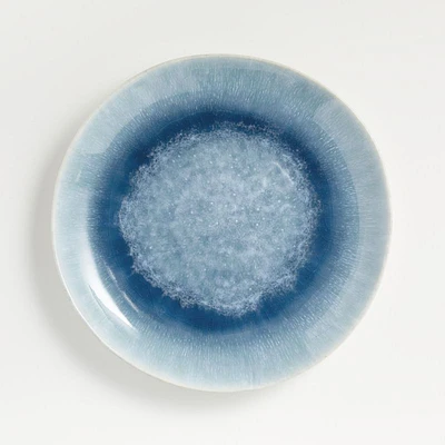 Caspian Blue Reactive Glaze Dinner Plate