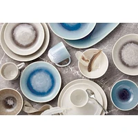 Caspian Blue Reactive Glaze Dinner Plate