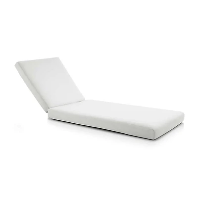 Abaco White Sand Sunbrella ® Chaise Lounge Cushion