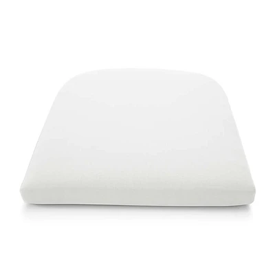 Abaco White Sand Sunbrella ® Dining Chair Cushion