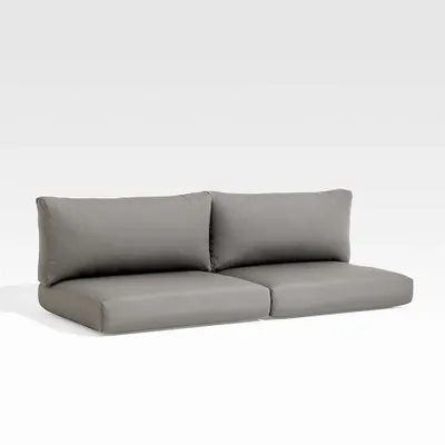Abaco Graphite Sunbrella ® Sofa Cushions