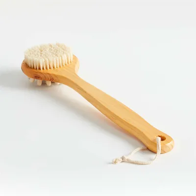 Cedar Bath Brush Massager