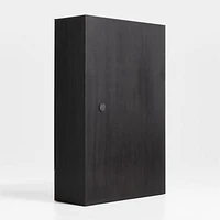 Chalot Ebonized Wood 2-Door Storage Cabinet by Leanne Ford