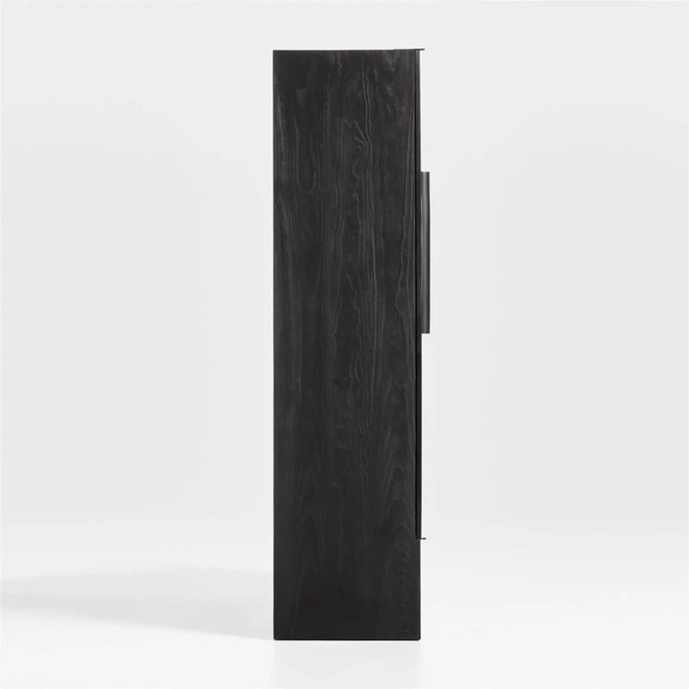 Chalot Ebonized Wood 2-Door Storage Cabinet by Leanne Ford