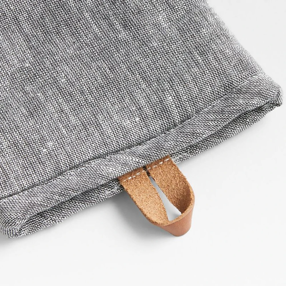 Chambray Grey Oven Mitt