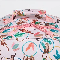 Cheeky Monkey Large Kids Backpack with Side Pockets