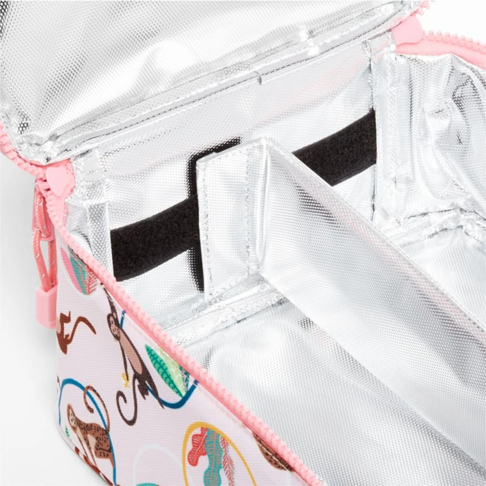 Cheeky Monkey Soft Insulated Kids Lunch Box