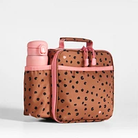 Cheetah Hearts Soft Insulated Kids Lunch Box