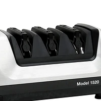 Chef'sChoice ® Brushed Stainless Steel Electric Knife Sharpener 1520