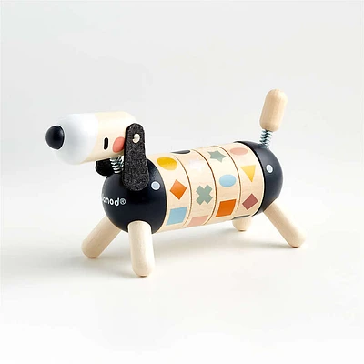 Janod Wooden Shapes and Colors Kids Dog