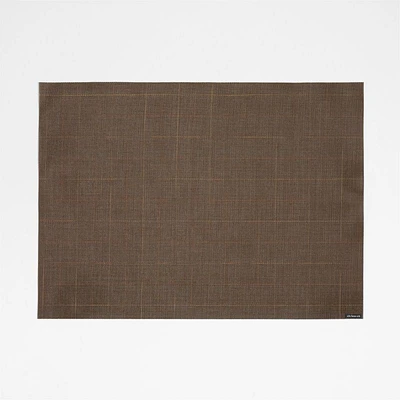 Chilewich ® Chase Rectangle Deep Brown Placemat