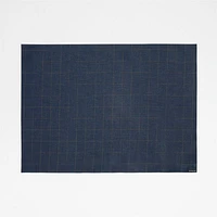 Chilewich ® Chase Rectangle Deep Indigo Placemat