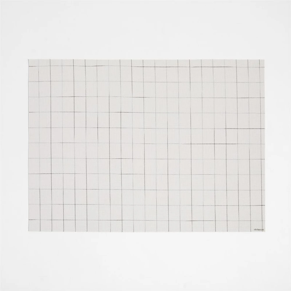 Chilewich ® Chase Rectangle Optic White Placemat
