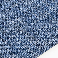 Chilewich ® Blue Rounded Square Crepe Placemat
