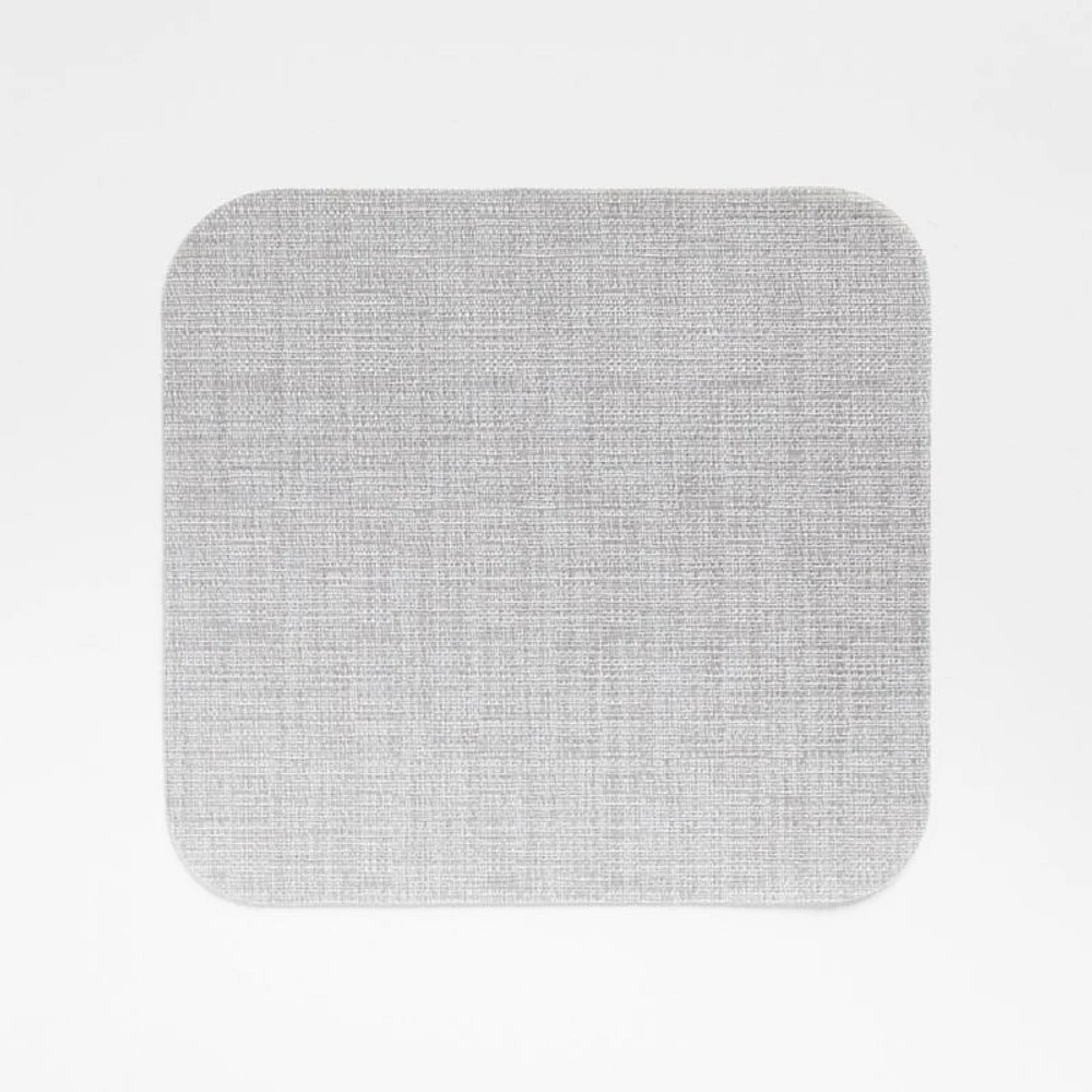 Chilewich ® Silver Rounded Square Crepe Placemat