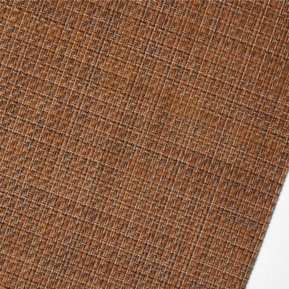 Chilewich ® 72" Teak Basketweave Table Runner