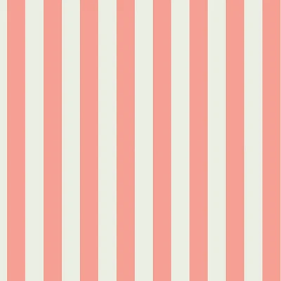 Chasing Paper Pink Resort Stripe Peel and Stick Wallpaper Swatch