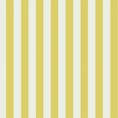 Chasing Paper Chartreuse Yellow Resort Stripe Peel and Stick Wallpaper Swatch