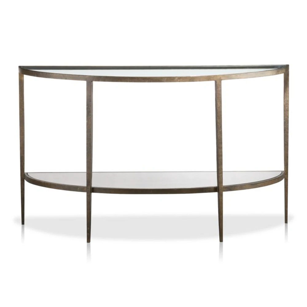 Clairemont Demilune Console Table
