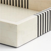 Clara Resin Inlay Decorative Tray 19"