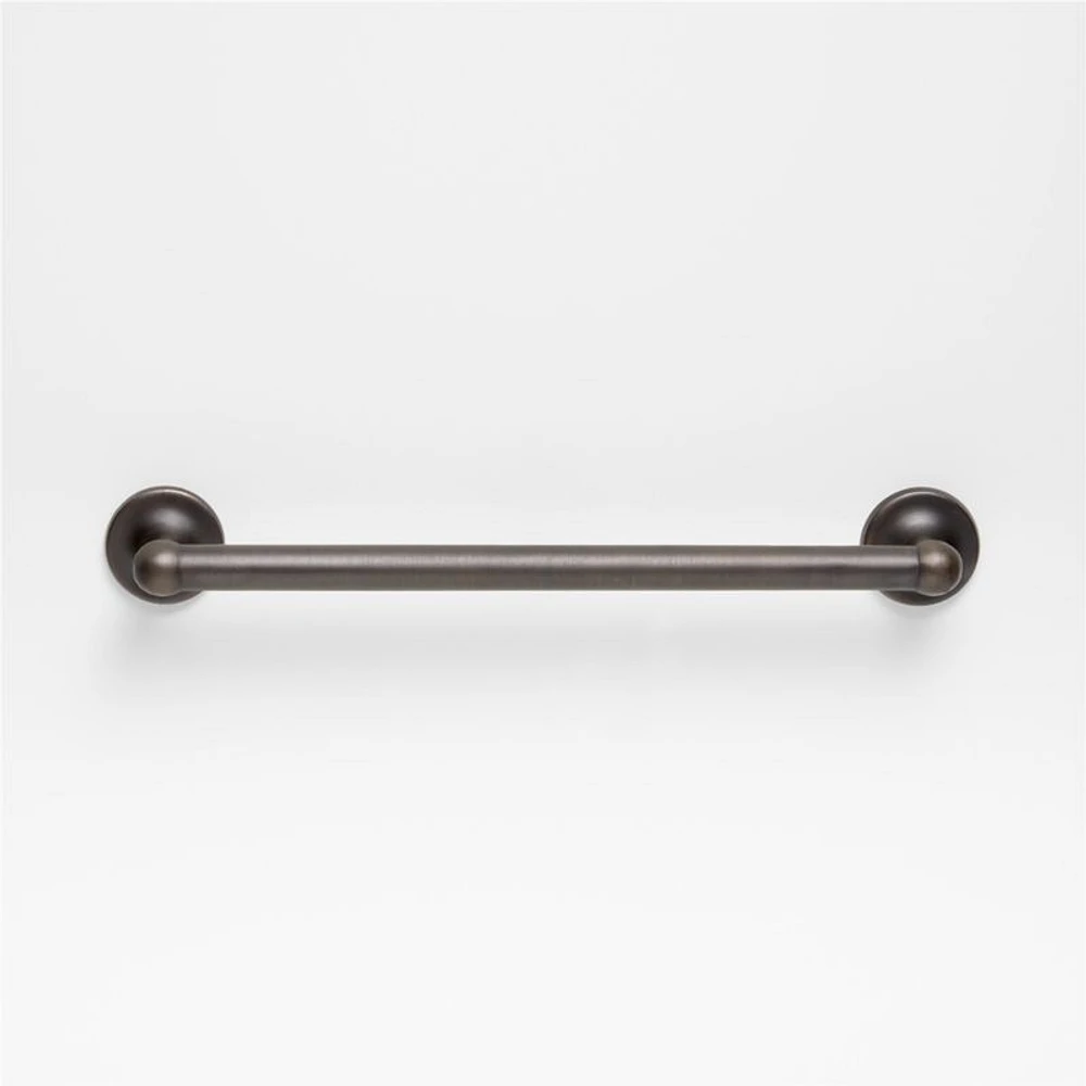 Classic 6" Round Brushed Bronze Cabinet Drawer Bar Pull