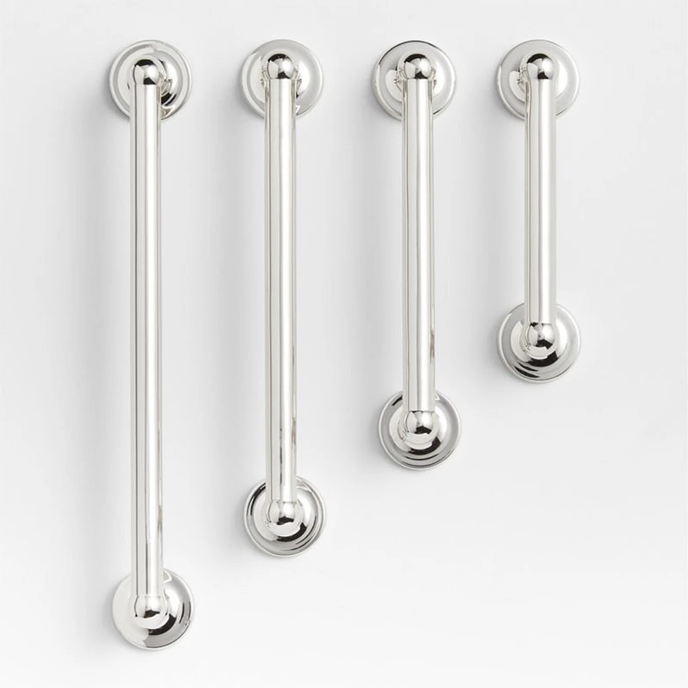 Classic 3" Round Polished Chrome Cabinet Drawer Bar Pull