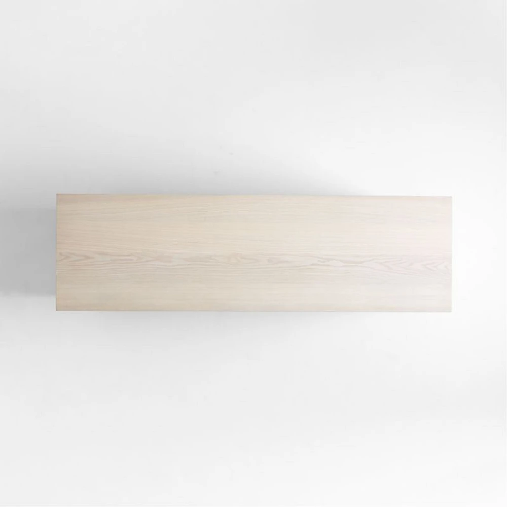 Clemente Whitewashed Ash 9-Drawer Dresser