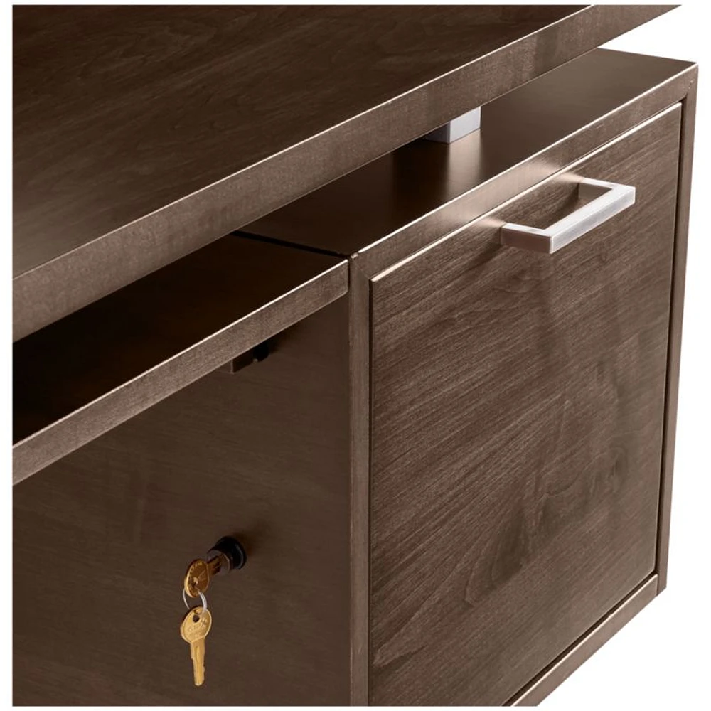 Clybourn Cocoa Executive Desk