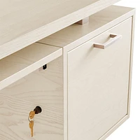 Clybourn Cream Executive Desk