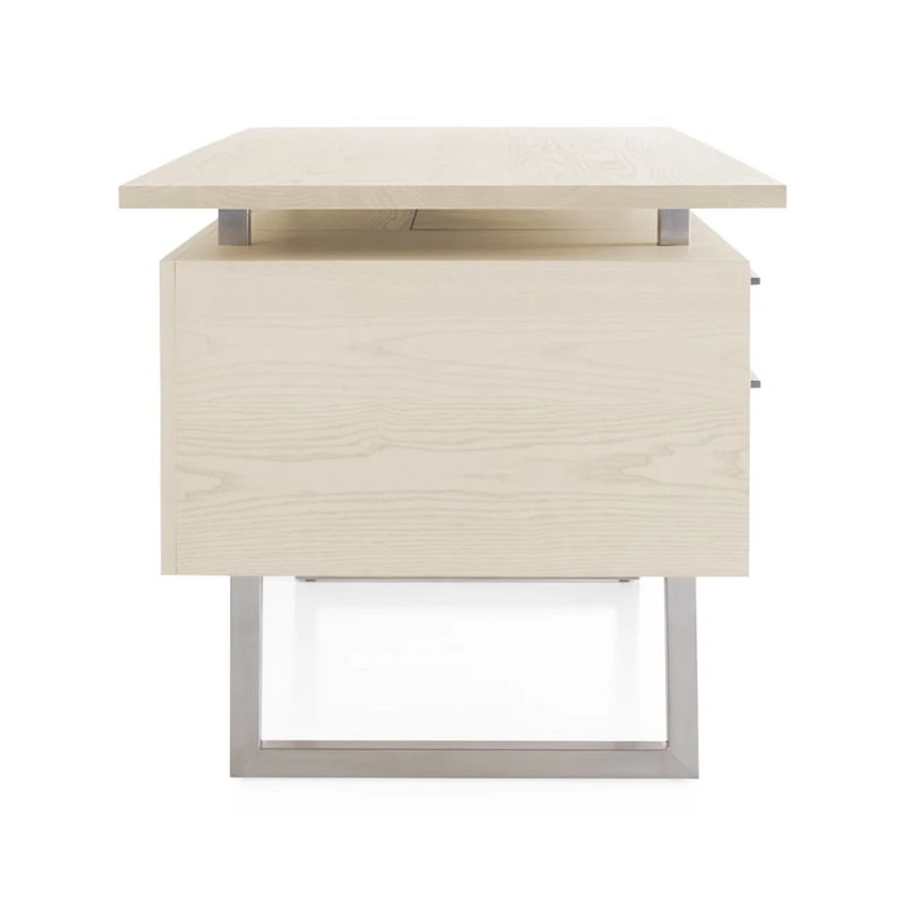 Clybourn Cream Executive Desk