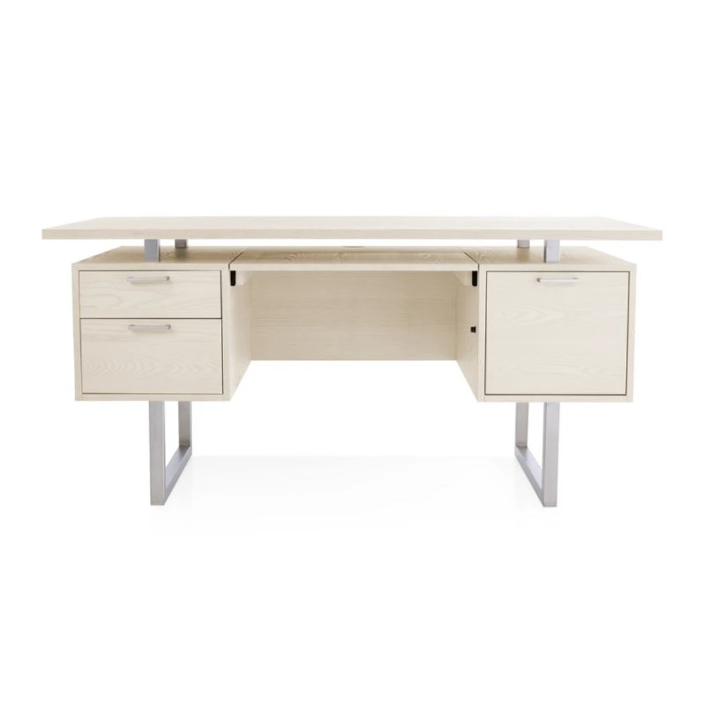 Clybourn Cream Executive Desk