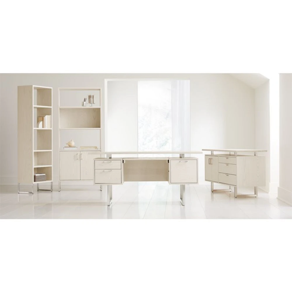 Clybourn Cream Executive Desk