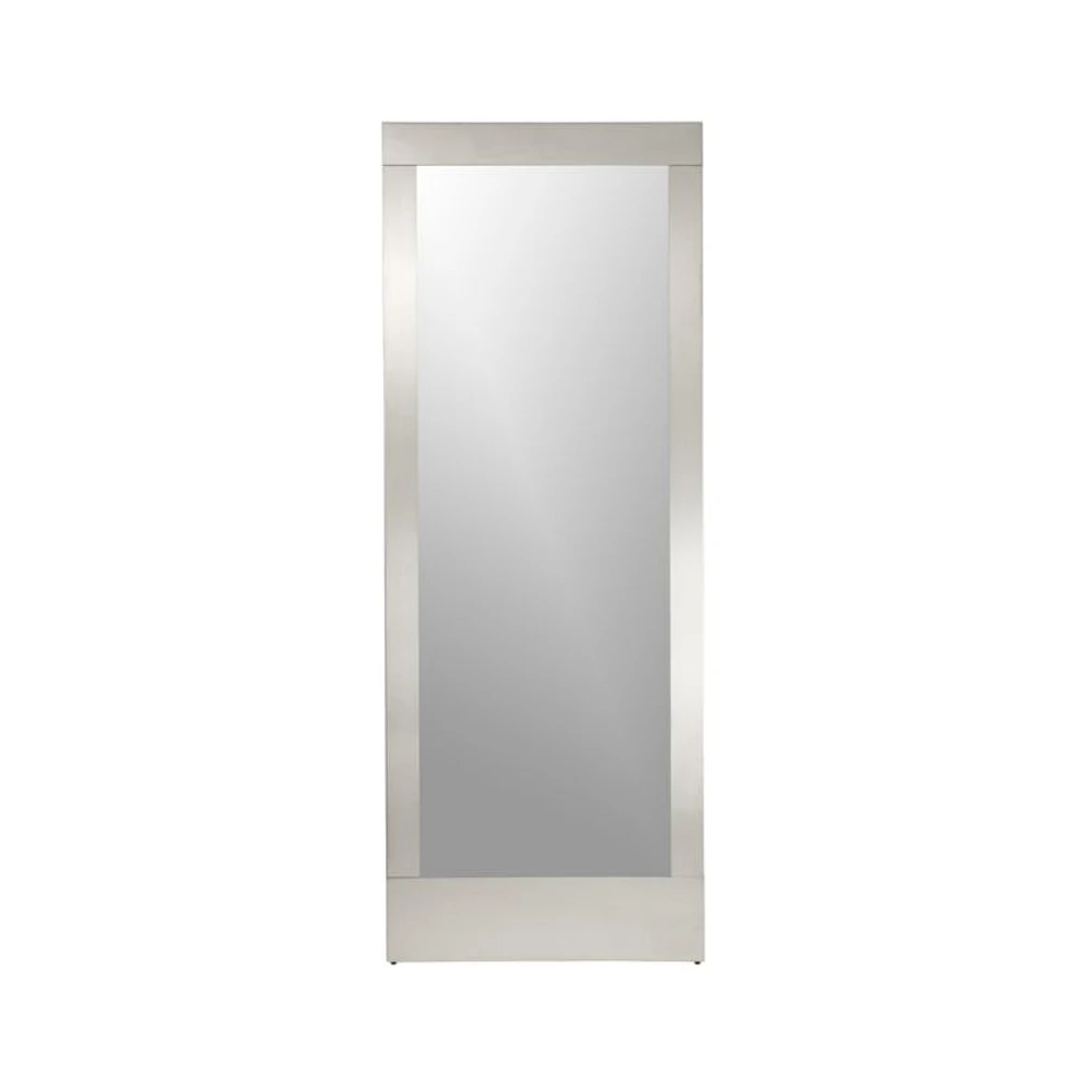 Colby Nickel Floor Mirror