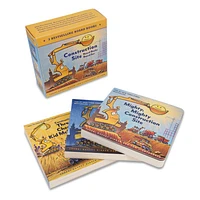 Construction Site Kids Board Book Set
