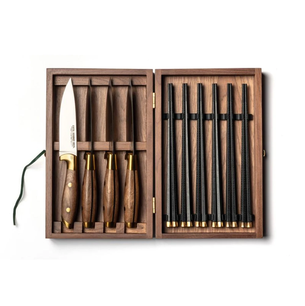 Harmony Set, 4-Piece Steak and 6-Pair Chopsticks
