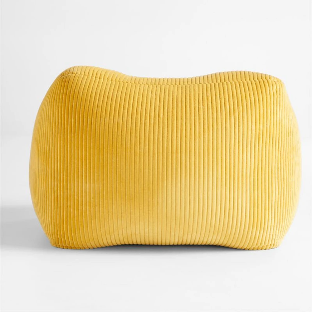 Gold Corduroy Kids Plush Chair