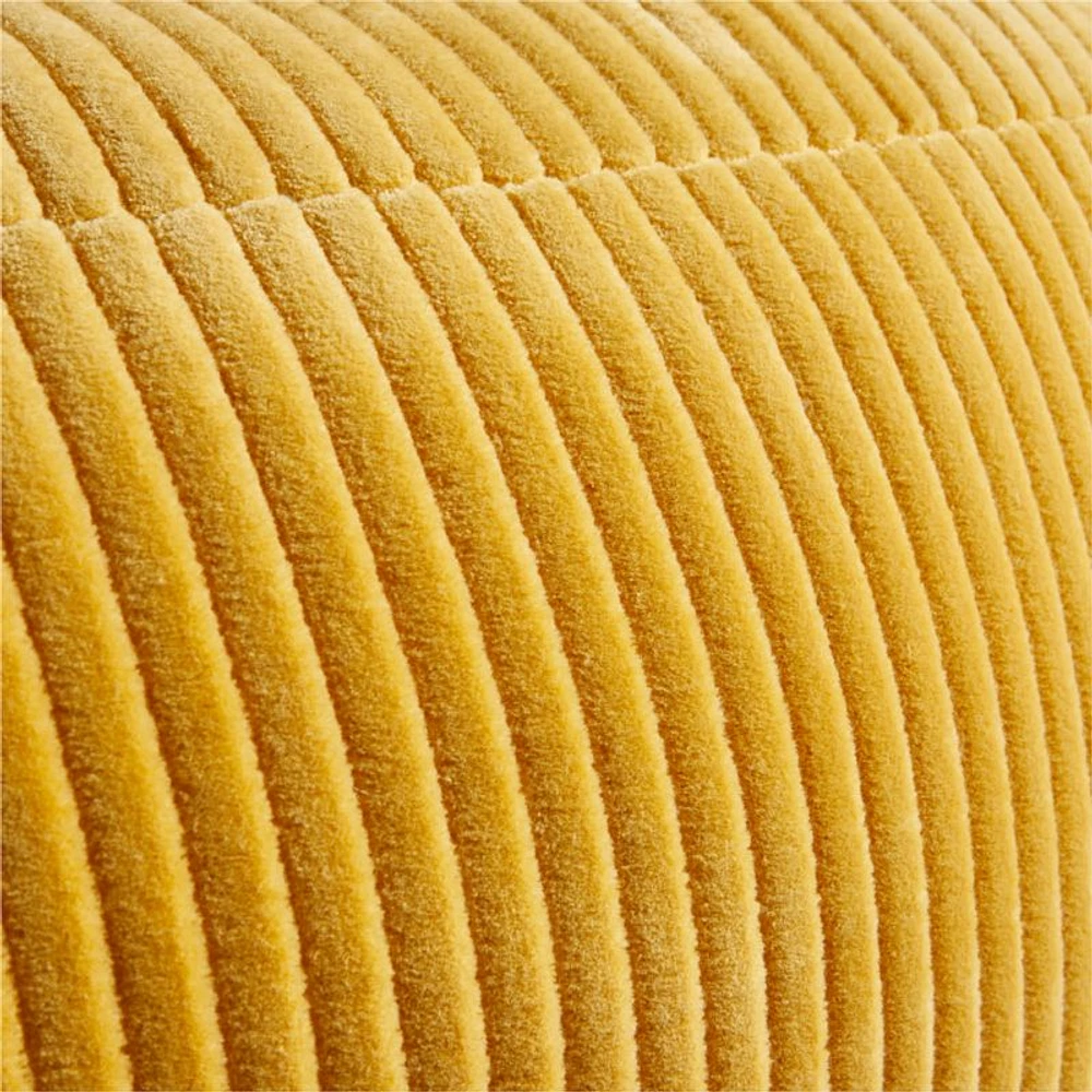 Gold Corduroy Kids Plush Chair