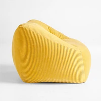 Gold Corduroy Kids Plush Chair