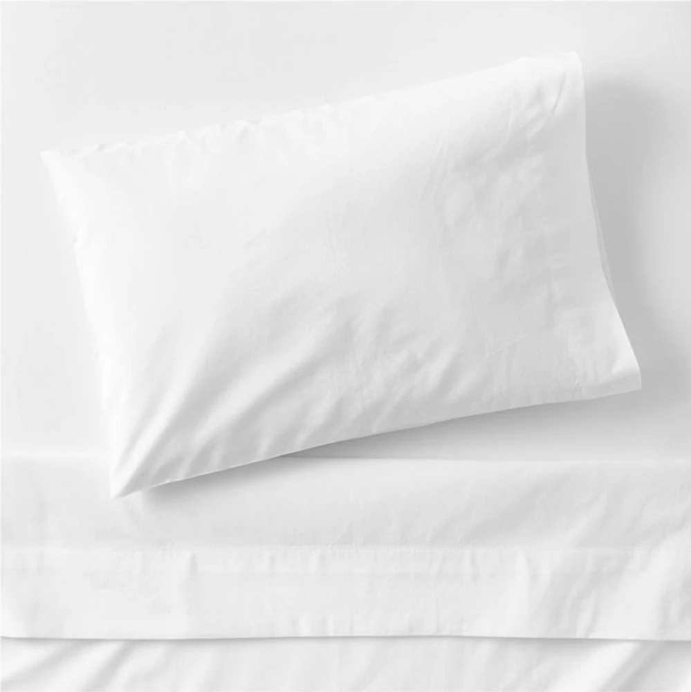 Cozy Cloud Pampas Ivory Washed Organic Cotton Toddler Sheet Set