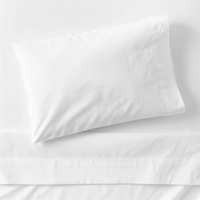 Cozy Cloud Pampas Ivory Washed Organic Cotton Toddler Sheet Set