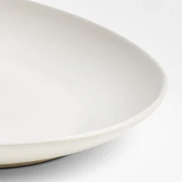 Craft Linen Cream Large Oval Serving Platter