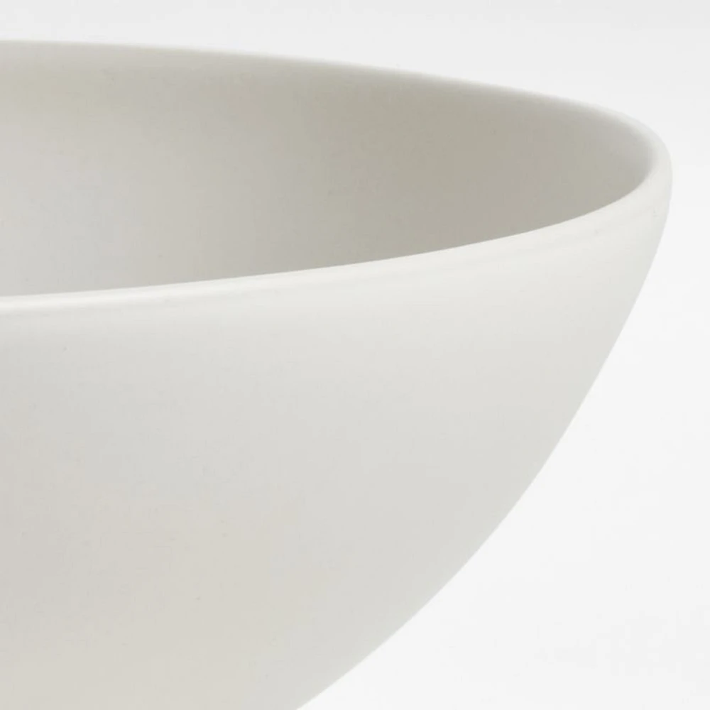 Craft Linen Cream Large Serving Bowl