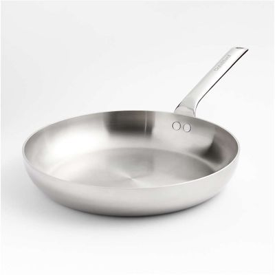 Crate & Barrel EvenCook Core™  12" Stainless Steel Fry Pan