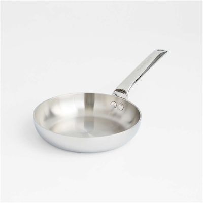 Crate & Barrel EvenCook Core™ 8" Stainless Steel Fry Pan