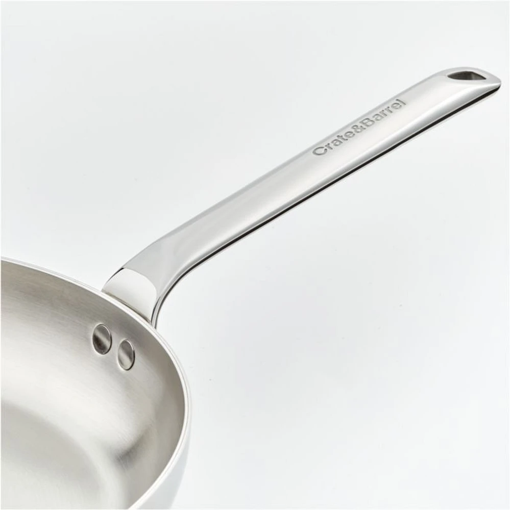 Crate & Barrel EvenCook Core ® 8" Stainless Steel Fry Pan
