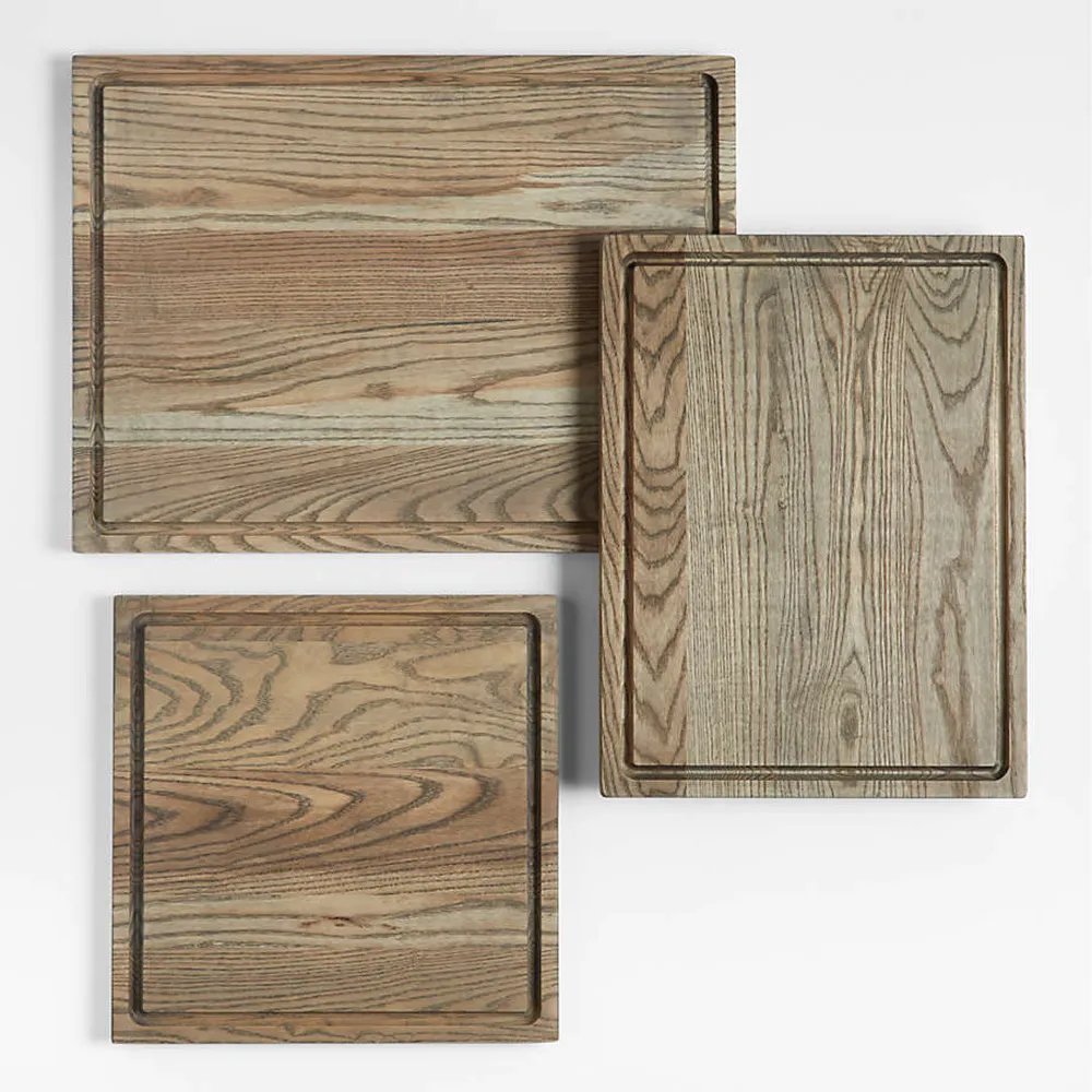 Crate & Barrel Maple Face-Grain Cutting Boards