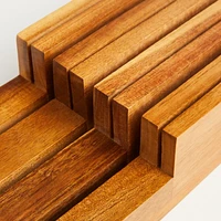 Crate & Barrel -Slot In-Drawer Knife Block