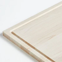 Crate & Barrel Reversible Maple Wood Cutting Board 18"x13"x0.75"
